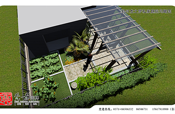 鄭州普羅旺世龍之夢庭院設(shè)計案例一